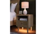 Cielden 21" 1 Drawer Charging Nightstand - Image 12