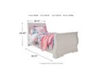 Anarasia Twin Sleigh Bed - Image 5