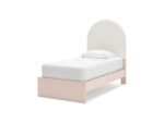 Wistenpine Twin Upholstered Panel Bed - Image 4