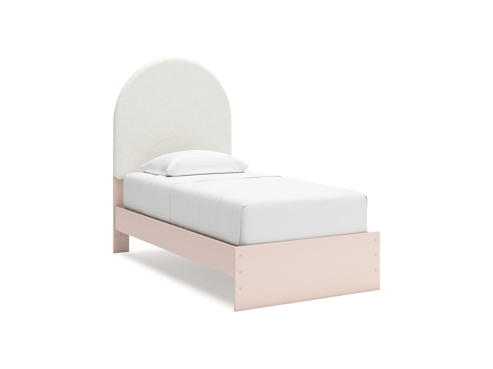 B1323-53-52-89-ANGLE-SW-P1-KO Wistenpine Twin Upholstered Panel Bed - Image 1