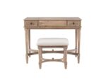 Linon Burke Gray Wash Vanity - Image 5