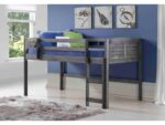 Donco Louvered Twin Low Loft Bed - Image 2
