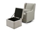Carter's by Davinci Adrian Swivel Glider with Storage Ottoman - Image 18