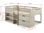Donco Kids Twin Low Loft Twin Bed - Image 6