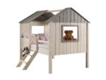 Donco Kids Full House Low Loft Rustic Sand/Rustic Grey