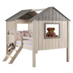 Donco Kids Full House Low Loft Rustic Sand/Rustic Grey