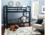 Linon Cale Black Bunk Bed - Image 2
