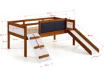 Donco Kids Twin Low Loft Art Play - Image 6