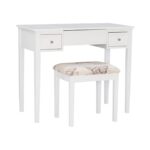 Linon Kensley Butterfly Vanity Set