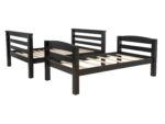 Linon Cale Black Twin Over Full Bunk Bed - Image 6