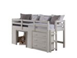 Donco Kids Sweet Dreams Twin Loft with 3 Drawer Chest - Image 3