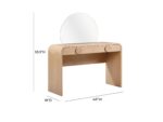 Tov Furniture Moonrise 2 Drawer Vanity Desk - Image 8