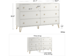 Finley 6 Drawer Dresser - Image 10