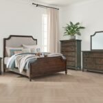 Veramond Queen Upholstered Panel Bed