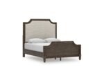 Veramond Queen Upholstered Panel Bed - Image 2