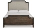 Veramond Queen Upholstered Panel Bed - Image 3