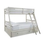 Robbinsdale Twin over Full Bunk Bed with 1 Storage Drawer