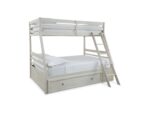 Robbinsdale Twin over Full Bunk Bed with 1 Storage Drawer