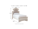 Realyn Twin Panel Bed - Image 4