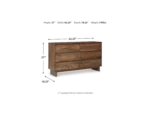 Isanti 6 Drawer Dresser - Image 4