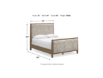 Roanhowe Queen Upholstered Bed - Image 4