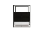 Portdown Queen Next-Gen Nuvella™ Performance Fabric Canopy Bed - Image 7