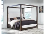 Breckington Queen Next-Gen Nuvella™ Performance Fabric Canopy Bed