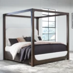 Breckington Queen Next-Gen Nuvella™ Performance Fabric Canopy Bed