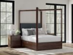 Kendamor Queen Canopy Bed