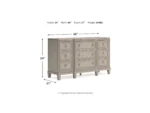 Jorlaina 9 Drawer Dresser - Image 4