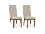 Roanhowe Extendable Dining Table and 4 Next-Gen Nuvella™ Performance Fabric Chairs - Image 3
