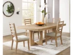 Rencott Dining Table and 4 Chairs