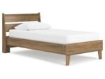 Deanlow Twin Platform Panel Bed