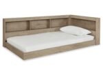Oliah Twin Bookcase Storage Bed