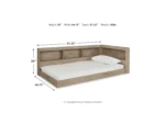 Oliah Twin Bookcase Storage Bed - Image 4
