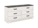 Shawburn 6 Drawer 60" Dresser