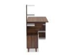 Baxton Studio Tobias Storage Computer Desk with Shelves - Image 6