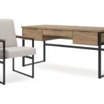 Montia Home Office Desk with Chair