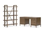 Roanhowe Home Office Desk and Storage