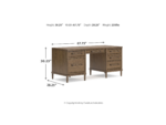 Roanhowe Home Office Desk and Storage - Image 18