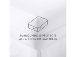 iEnjoy Home Zippered King Bed Bug and Spill Proof Mattress Protector - Image 6