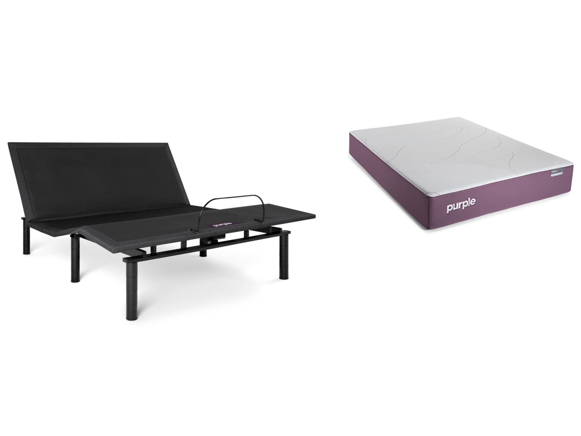 M60000851-10-38-12989-SW-P1-KO Purple® Restore Firm Twin XL Mattress with Purple® Premium Plus Smart Base - Image 1