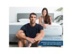 MOLECULE CopperWELL Medium Gel Memory Foam and Innerspring 13 Inch Queen Mattress - Image 6