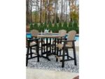 Fairen Trail Outdoor Bar Table and 4 Barstools - Image 14