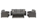 Oasis Court 4-Piece Outdoor Conversation Set - Image 3
