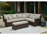 Brook Ranch 3-Piece Outdoor Sectional Set - Image 2