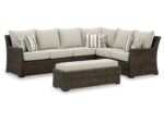 Brook Ranch 3-Piece Outdoor Sectional Set