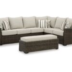 Brook Ranch 3-Piece Outdoor Sectional Set