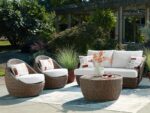 Cardiff Beach Outdoor Sofa, Loveseat and 2 Lounge Chairs with Coffee Table - Image 9