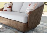 Cardiff Beach Outdoor Sofa, Loveseat and 2 Lounge Chairs with Coffee Table - Image 13